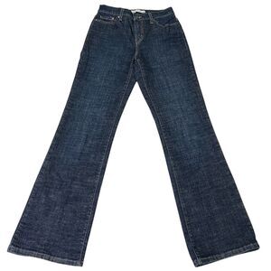 Levi Perfectly Slimming Boot Cut 512 Blue Jeans Women's 6M